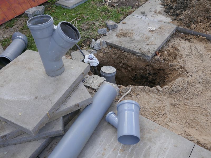Underground Drain Installation